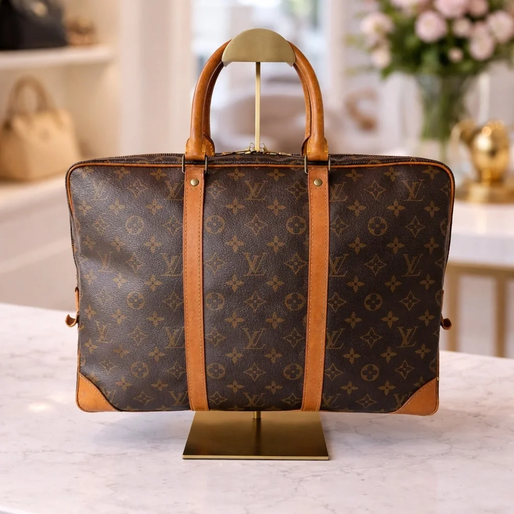 Louis Vuitton Porte Documents Voyage GM Monogram Briefcase
